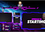 design a custom twitch overlay, stream package, and obs graphics